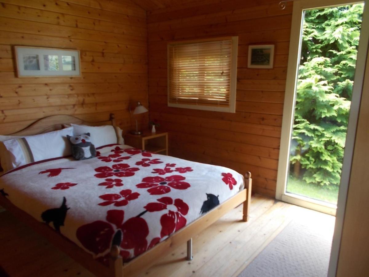 Tudor Lodge With Pool & Bbq Cabin 리스커드 외부 사진