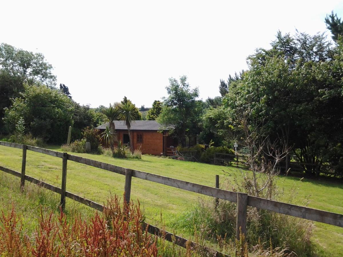 Tudor Lodge With Pool & Bbq Cabin 리스커드 외부 사진